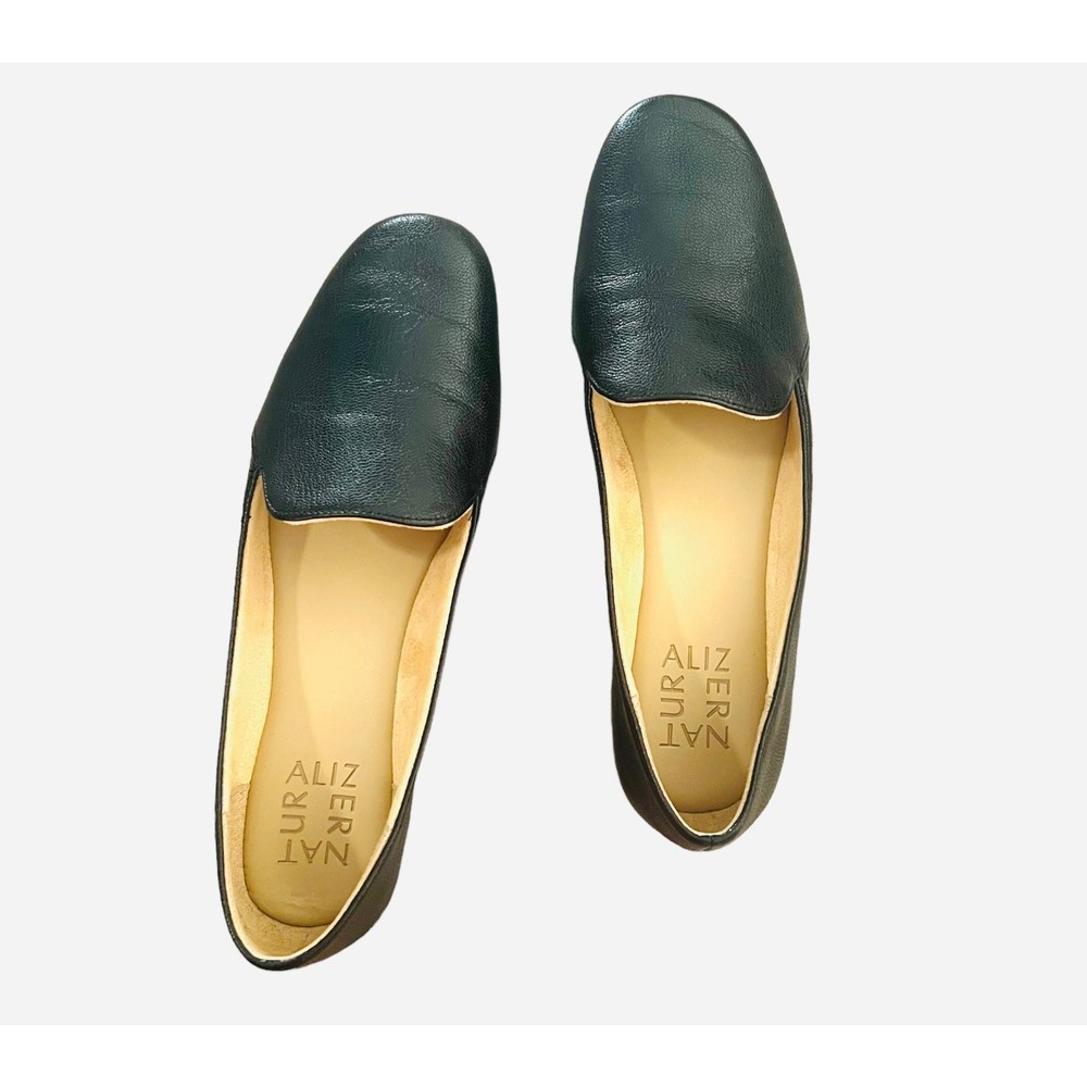 Naturalizer Emiline Black Leather Upper Balance Flats Size 6.5 - Picture 2 of 16